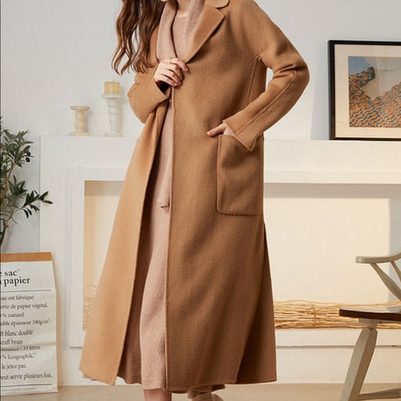 NWT Ecru Emissary | Andrea 100% Merino Wool Coat - Picture 4 of 16